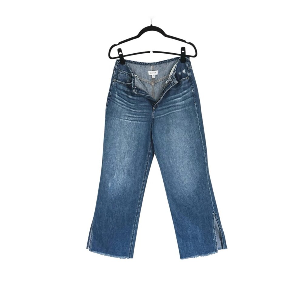 Evereve Ever Slouchy High Rise Wide Leg Jeans - Picture 4 of 9